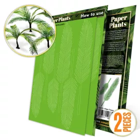 Green Stuff World Paper Plants - Palm Trees