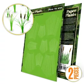 Green Stuff World Paper Plants - Reeds