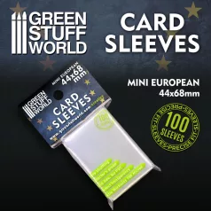Green Stuff World Card Sleeves - Mini European 44x68mm