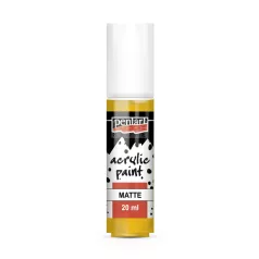   Pentart Matt napsárga színű akrilfesték - hobbi festék  20 ml 86