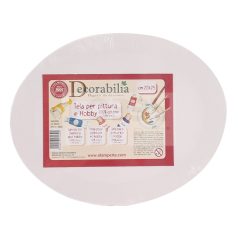 Ovális alakú feszített festővászon 20X25 cm - 8652