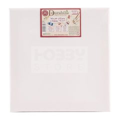   Keskeny keretű feszített festővászon (négyzetes) 20X20 CM  méretű - KTL23