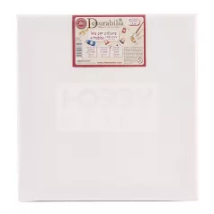   Keskeny keretű feszített festővászon (négyzetes) 20X20 CM  méretű - KTL23