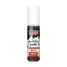 Pentart Matt sötétbarna színű akrilfesték - hobbi festék 20 ml 87
