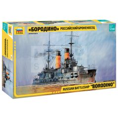 Zvezda Russian Battleship Borodino 1:350 makett (9027Z)