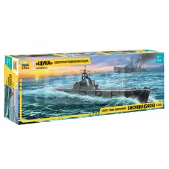   Zvezda "Shchuka" Class Russian Submarine WWII makett 1:144 (9041Z)