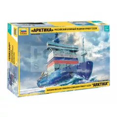   Zvezda "Arktika" Russian Nuclear Icebreaker makett 1:350 (9044Z)