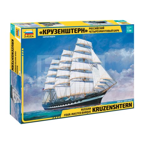 Zvezda Krusenstern Sailingship makett 1:200 (9045Z)