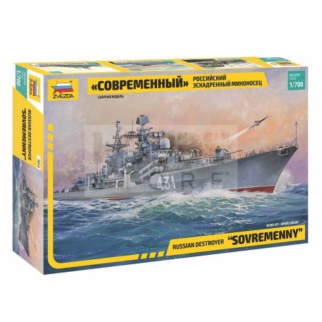 Zvezda Russian Destroyer Sovremenny makett 1:700 (9054Z)