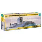 Zvezda SSBN Borey Nuc. Submarine makett 1:350 (9058Z)