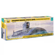 Zvezda SSBN Borey Nuc. Submarine makett 1:350 (9058Z)
