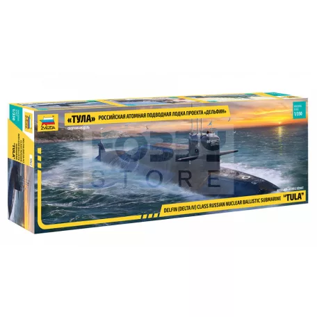 Zvezda TULA tengeralattjáró Delfin/Delta IV class makett 1:350 (9062Z)