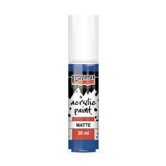   Pentart Matt kék színű akrilfesték - hobbi festék 20 ml 93
