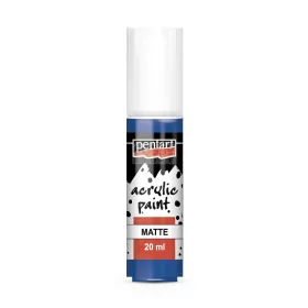 Pentart matt akrilfesték - kék 20 ml