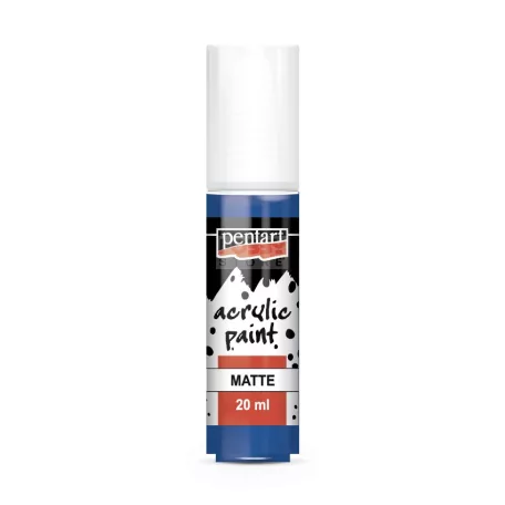 Pentart Matt kék színű akrilfesték - hobbi festék 20 ml 93