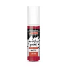 Pentart Matt kárminpiros színű akrilfesték - hobbi festék 20 ml 94
