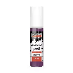   Pentart Matt lila színű akrilfesték - hobbi festék 20 ml 96