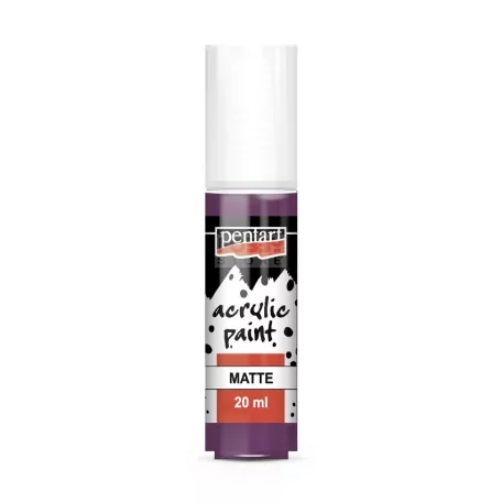 Pentart Matt lila színű akrilfesték - hobbi festék 20 ml 96