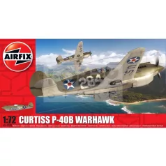   Airfix Curtiss P-40B Warhawk repülőgép makett 1:72 (A01003B)