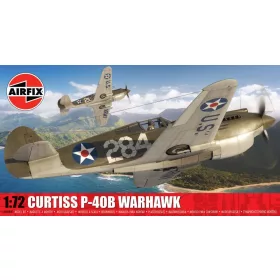 Airfix Curtiss P-40B Warhawk 1:72 makett – A01003C kiadás – Airfix A01003C