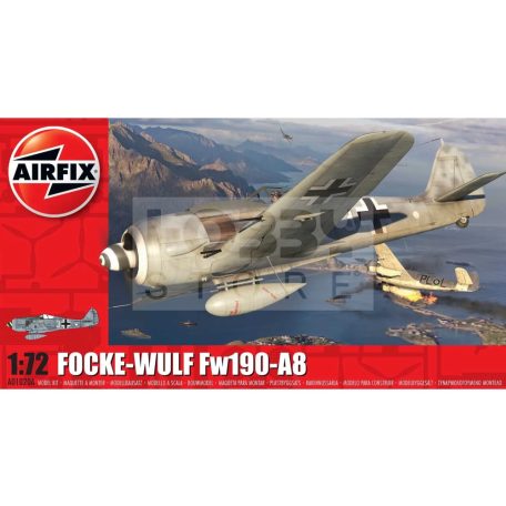 Airfix Focke Wulf Fw190A-8 repülőgép makett 1:72 (A01020A)