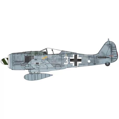 Airfix Focke Wulf Fw190A-8 repülőgép makett 1:72 (A01020A)