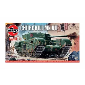 Airfix Churchill Mk.VII Tank, Vintage Classics 1:76 makett – Airfix A01304V