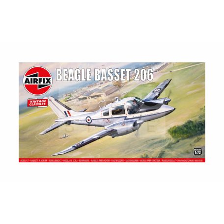 Airfix Beagle Basset 206 repülőgép makett 1:72 (A02025V)