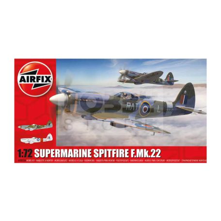 Airfix Supermarine Spitfire F.22 repülőgép makett 1:72 (A02033A)