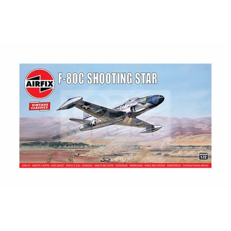 Airfix Lockheed F-80C Shooting Star repülőgép makett 1:72 (A02043V)