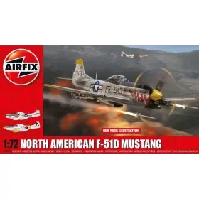 Airfix North American F-51D Mustang 1:72 makett – Airfix A02047A