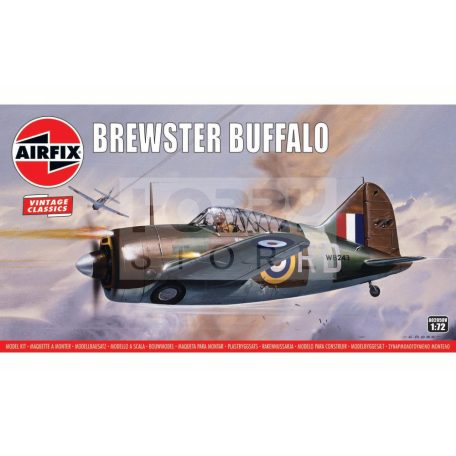 Airfix Brewster Buffalo repülőgép makett 1:72 (A02050V)