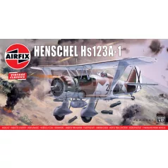 Airfix Henschel Hs123A-1 repülőgép makett 1:72 (A02051V)