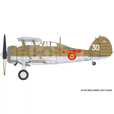Airfix Gloster Gladiator Mk.I/Mk.II repülőgép makett 1:72 (A02052A)