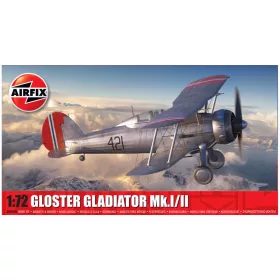 Airfix Gloster Gladiator Mk.I/Mk.II 1:72 makett – Airfix A02052B