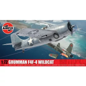 Airfix Grumman F4F-4 Wildcat 1:72 makett – A02070 kiadás – Airfix A02070