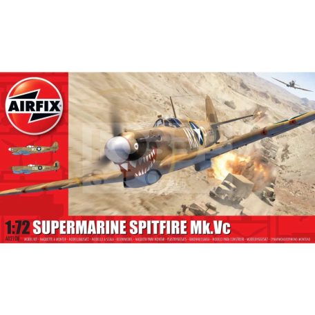Airfix Supermarine Spitfire Mk.Vc repülőgép makett 1:72 (A02108)
