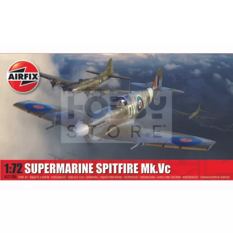 Airfix Supermarine Spitfire Mk.Vc repülőgép makett 1:72 (A02108A)