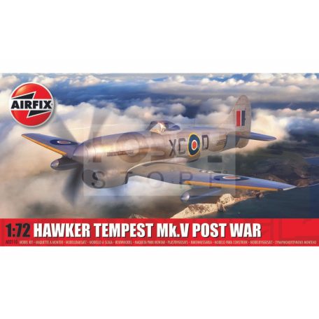 Airfix - Hawker Tempest Mk.V Post War repülőgép makett 1:72 (A02110)