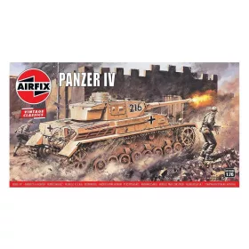 Airfix Panzer IV F1/F2, Vintage Classics 1:76 makett – Airfix A02308V
