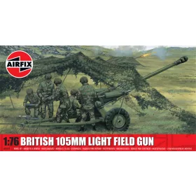 Airfix British 105mm Light Field Gun 1:76 makett – Airfix A02332