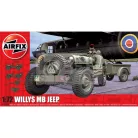 Airfix Willys MB Jeep harcjármű makett 1:72 (A02339)