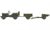 Airfix Willys Jeep, Trailer & 6PDR Gun 1:72 makett – Airfix A02339
