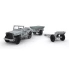 Airfix Willys MB Jeep harcjármű makett 1:72 (A02339)