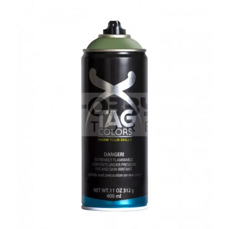 TAG COLORS matt akril spray - ANUNNAKI GREEN 400ml (RAL 6011) - A025