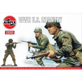 Airfix II. világháborús U.S. gyalogság 1:32 makett – Airfix A02703V