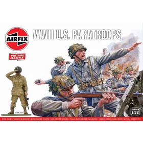 Airfix II. világháborús U.S. ejtőernyősök 1:32 makett – Airfix A02711V