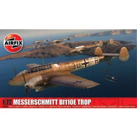 Airfix Messerschmitt Bf110E/E-2 TROP 1:72 makett – Airfix A03081A