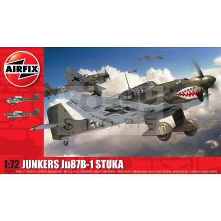 Airfix Junkers Ju87 B-1 Stuka repülőgép makett 1:72 (A03087A)