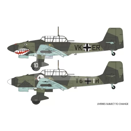 Airfix Junkers Ju87 B-1 Stuka repülőgép makett 1:72 (A03087A)